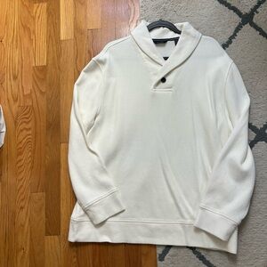White Nautica Polo Sweatshirt | NWOT